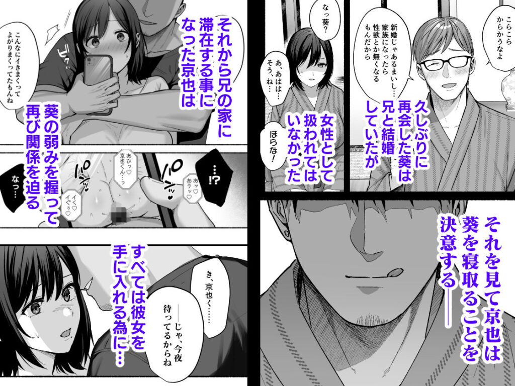 雌ノ家〜妻ハ乱レ奪ワレル〜 レビュー|義弟・京也の純愛(執着) バ先の人妻を孕ませるまで レビュー