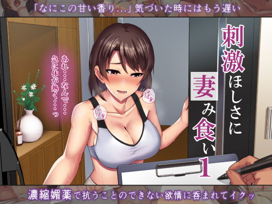 刺激ほしさに妻み食い1 レビュー|美人妻が欲情堕ちする濃厚NTR風作品