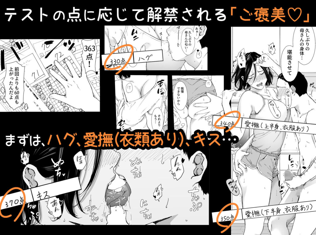 人妻NTR同人_『僕の大好きな母さんと思う存分セックスできる日3』_2