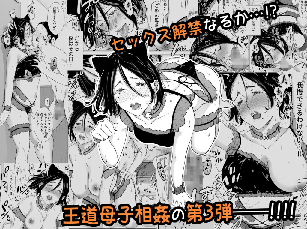 人妻NTR同人_『僕の大好きな母さんと思う存分セックスできる日3』_5